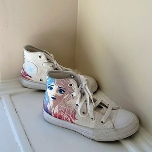 High top Frozen Converse.